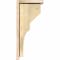 Ekena Millwork Monterey Rough Sawn Corbel w/Backplate, Douglas Fir, 6"W x 10"D x 22"H COR06X10X22MON01RDF - alternate 2